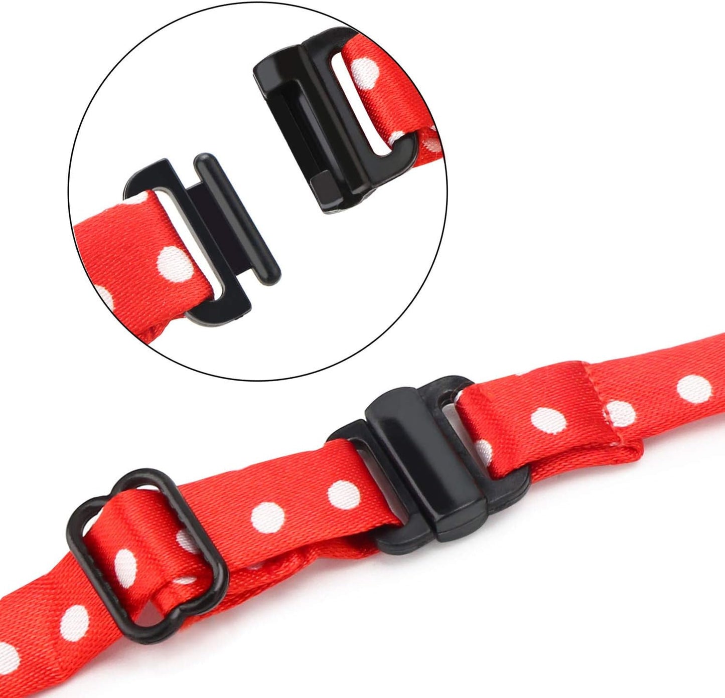 Adjustable Dog Neck Ties for Large Breeds, Bow Ties and Neckties for Pets, Grooming Accessories for Special Occasions and Costumes